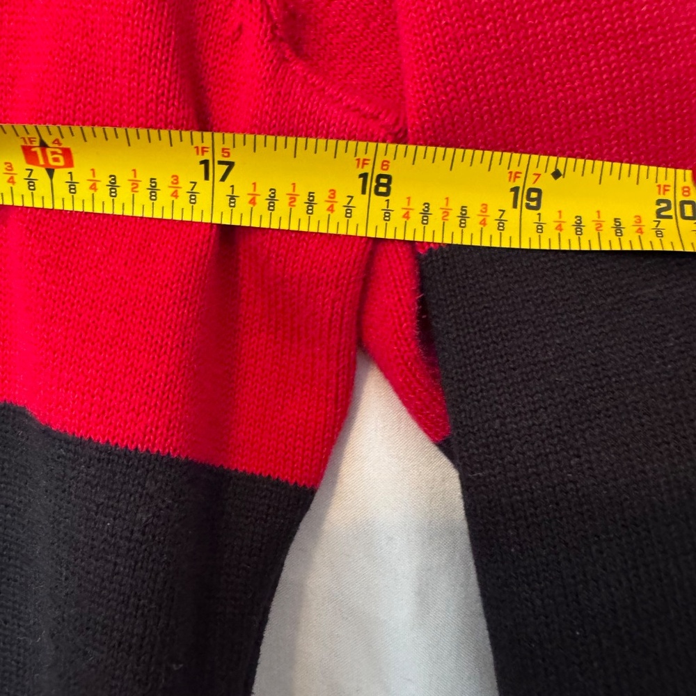 Calvin Klein Striped Sweater Dress Fall Winter Medium - Picture 4 of 7